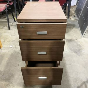 Tủ Cabin 3 Ngăn Kéo Gỗ MDF Cũ