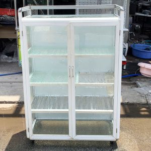 Tủ Chén Nhôm Kính 80cm Cũ