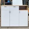 Tủ Dép Gỗ MDF 3 Cánh 1m4 Cũ