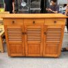 Tủ Giày Dép 1m2 Gỗ Tự Nhiên Cũ