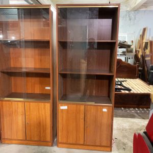 Tủ Hồ Sơ 80cm Kính Cửa Lùa Cũ
