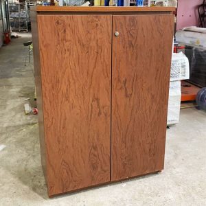 Tủ Hồ Sơ Gỗ MDF Màu Nâu Cũ