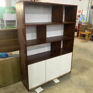 Tủ Kệ Trưng Bày 1m2 Gỗ MDF Cũ