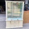 Tủ Kính Trưng Bày 1m17 Kèm Hộc Sang Trọng Cũ