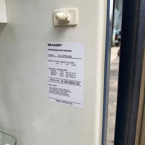 Tủ Lạnh Sharp SJ-275S-BL 2 Cánh Cũ