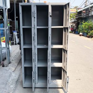 Tủ Locker 90cm Bằng Sắt 12 Ngăn Cũ
