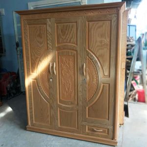 Tủ Quần Áo 3 Cánh Phủ Sồi Mới 99% (Nhiều Mẫu)