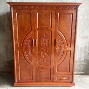 Tủ Quần Áo 3 Cánh Phủ Xoan Mới 99% (Nhiều Mẫu)