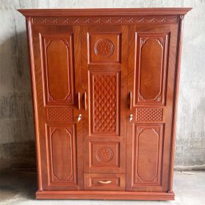 Tủ Quần Áo 3 Cánh Phủ Xoan Mới 99% (Nhiều Mẫu)