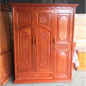 Tủ Quần Áo 3 Cánh Phủ Xoan Mới 99% (Nhiều Mẫu)