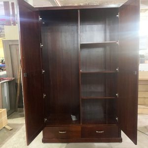 Tủ Quần Áo Gỗ Tự Nhiên 1m2 Cao Cấp Cũ