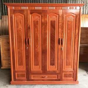 Thanh Lý Tủ Quần Áo Phủ Xoan 4 Cánh Mới 99% (Nhiều Mẫu)