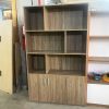 Tủ Trưng Bày Kèm Kệ Gỗ MDF 1m2 Cũ