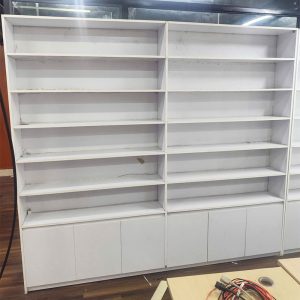 Tủ Trưng Bày Sản Phẩm Kèm Ngăn Lưu Trữ Cũ