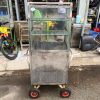 Xe Bán Hàng Inox 60cm Có Kính Cũ