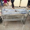 Bàn Chặt Inox Kèm Kệ Phía Dưới Cũ