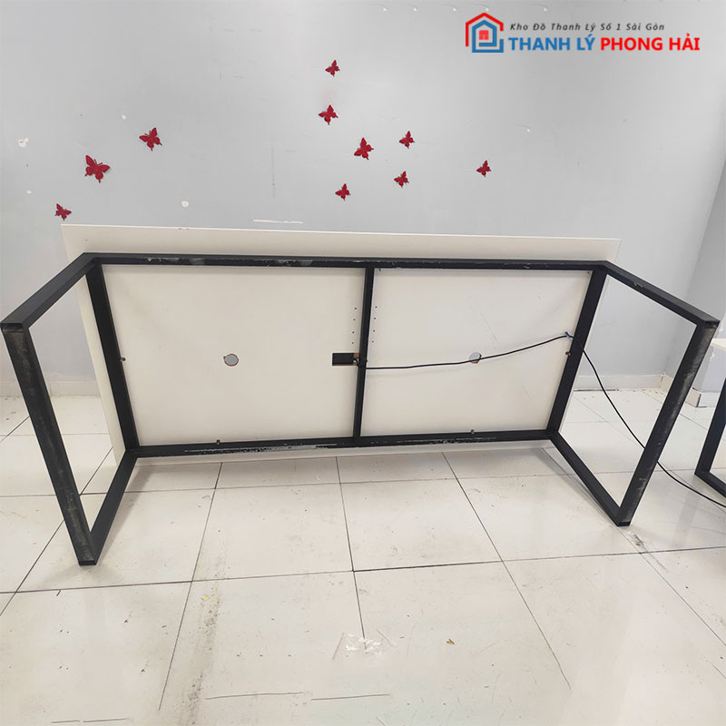 ban-hop-mat-go-cong-nghiep-1 Bàn Họp Mặt Gỗ Công Nghiệp Chân Chữ U Cũ