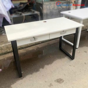 Bàn Làm Việc 2 Hộc Kéo 1m2 Cũ