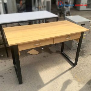 Bàn Làm Việc 2 Hộc Kéo 1m2 Cũ