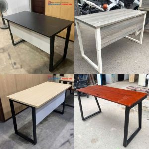 Bàn Làm Việc Chân Chữ U 1m2 Cũ (Nhiều Màu)