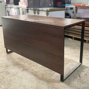 Bàn Làm Việc Chân Sắt Mặt Gỗ MDF Cũ (Nhiều Size)