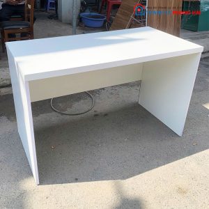 Bàn Làm Việc Gỗ CN 1m2 Màu Trắng Cũ