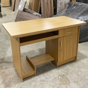 Bàn Làm Việc Gỗ MDF Có Hộc Bàn Phím Mới 99% (Nhiều Màu)