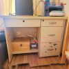 Bàn Làm Việc Gỗ MDF Có Hộc Tủ Cũ