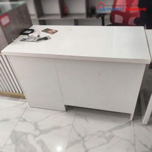 Bàn Làm Việc Gỗ MDF Kèm Hộc Tủ Hồ Sơ Cũ (Nhiều Màu)