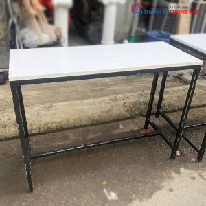 Bàn Làm Việc Mặt Gỗ Cũ 1m2