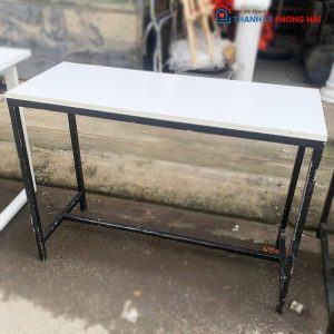 Bàn Làm Việc Mặt Gỗ Cũ 1m2