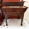 Bàn Thờ Gỗ 1m27 Thiết Kế 2 Tầng Cũ