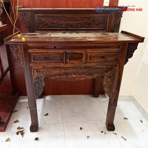 Bàn Thờ Gỗ 1m27 Thiết Kế 2 Tầng Cũ