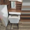 Bàn Trang Điểm Gỗ MDF Kèm Ghế Bọc Nhung Cũ