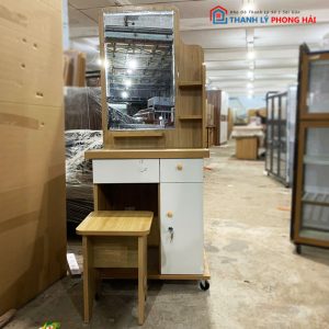 Bàn Trang Điểm Gỗ MDF Có Gương Mới 99% (Nhiều Size)