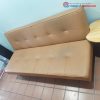 Băng Sofa Bed Bọc Da Màu Nude Cũ