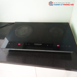 Bếp Điện Sunhouse Đôi Mặt Kính Cũ