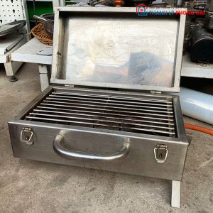 Bếp Nướng Bằng Inox Dạng Hộp Cũ
