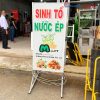Biển Hiệu Alu Có Đèn LED Cũ