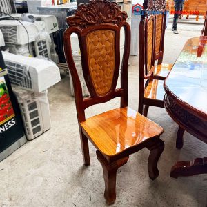 Thanh Lý Bộ Bàn Ăn Tràm Cẩn 8 Ghế Mới 99%