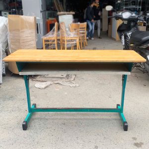 Bộ Bàn Ghế Học Sinh 1m2 Kèm 2 Ghế Cũ