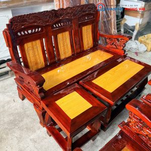 Thanh Lý Bộ Salon Tràm Nho Ván Mới 99%