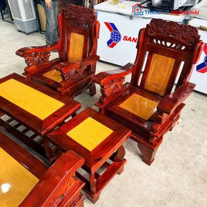 Thanh Lý Bộ Salon Tràm Nho Ván Mới 99%