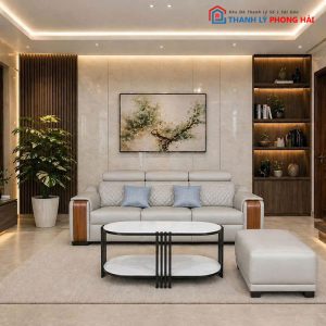 Bộ Sofa Camell Go Bọc Da 3 Món Mới 99% (Nhiều Màu)
