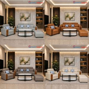 Bộ Sofa Camell Go Bọc Da Mới 99% (Nhiều Màu)