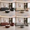 Bộ Sofa Da Hitachi Kèm Bàn Trà Mới 99%