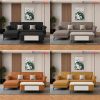 Bộ Sofa Da Nordic Góc L Kèm Bàn Mới 99%