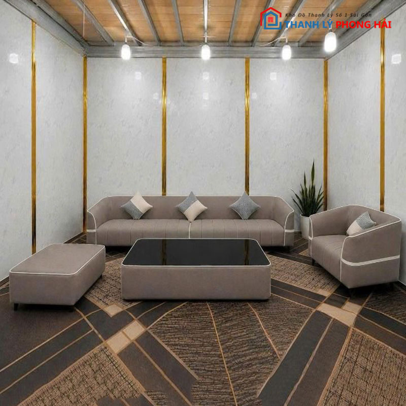 bo-sofa-fila-boc-da-4-mon-10 Bộ Sofa Fila Bọc Da 4 Món Mới 99%
