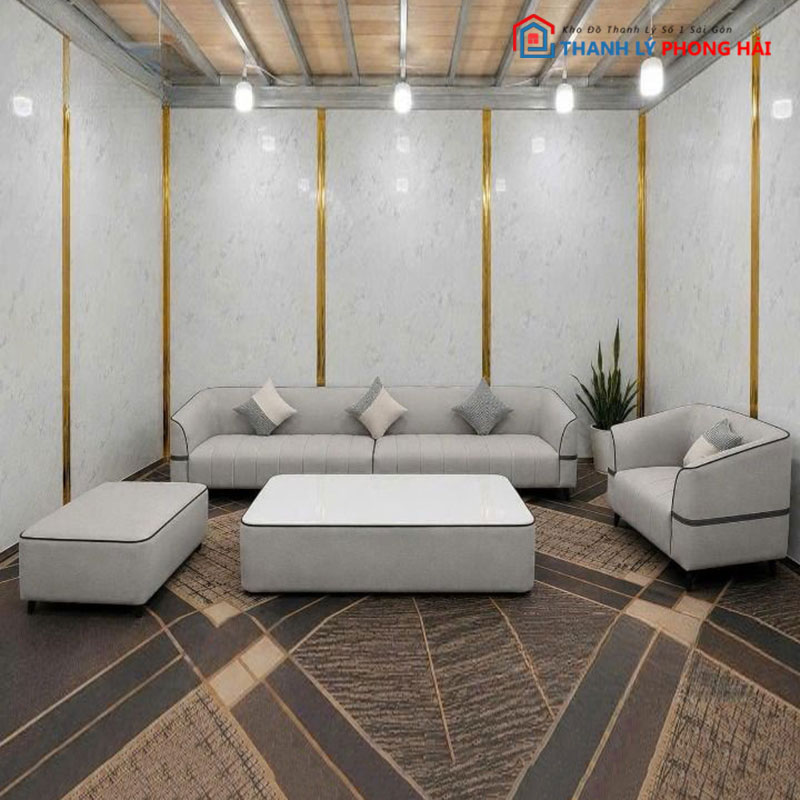 bo-sofa-fila-boc-da-4-mon-3 Bộ Sofa Fila Bọc Da 4 Món Mới 99%
