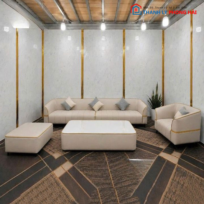 bo-sofa-fila-boc-da-4-mon-5 Bộ Sofa Fila Bọc Da 4 Món Mới 99%